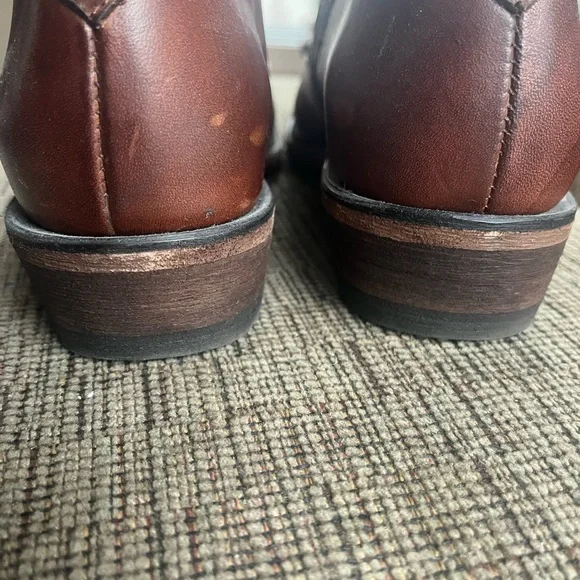 Women’s Frye Billy Brown Leather Ankle Boots - Picture 3 of 7